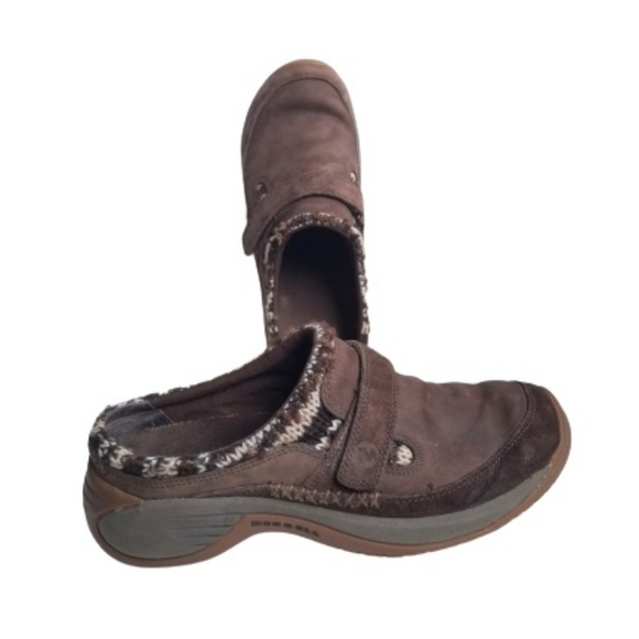 merrell encore echo womens shoes Brown Coffee clog - Picture 9 of 9